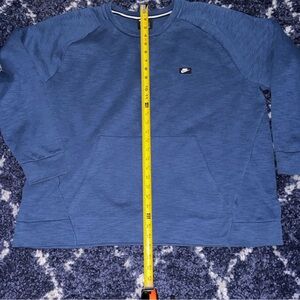 Nike Classic Blue Pullover with hoodie style  pocket size xxl